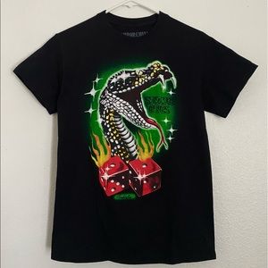 SAMBORGHINI “Snake Eyes” Tee. Men’s Small!